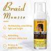 Braid Rinse-Free No Water Shampoo for Locs, Twists, Weaves – Dreadlock Shampoo to Remove BuildUp, Odor, Itch & Flakes, No Residue, Chemical-Free