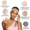 Goiple 11 PCS Wig Kit for Lace Front Wigs for Beginners, Hair Wax Stick Lace Melting Elastic Band for Wigs, Edge Laying Scarf, Eyebrow Razor, Tweezer, Edge Brush, Wig Band, Mini Scissor, Comb (Beige)(Beige)