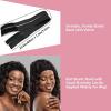 Goiple 11 PCS Wig Kit for Lace Front Wigs for Beginners, Hair Wax Stick Lace Melting Elastic Band for Wigs, Edge Laying Scarf, Eyebrow Razor, Tweezer, Edge Brush, Wig Band, Mini Scissor, Comb (Beige)(Black)
