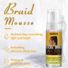 Goiple Hair Styling Mousses & Oil Set for Braids, Twist, Locs – No Flake Mousse for Style, Moisture, and Growth with Rosemary Oil, 3.4fl oz+1fl oz