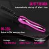 Hot Comb Hair Straightener Set for Lace Front Wigs – Heat Pressing Combs Ceramic Curling Flat Iron Electric Hot Comb for Wigs – Hair Straighteners Straightening Comb for Women Wig Installation Kit(Rose Red)