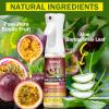 Loc Moisturizing Spray for Dull, Dry Locs – Daily Passion Fruit Hair and Scalp Moisturizer for Dreadlocks, Sisterlocks, Microlocks, Braids – Rose Water for Hair Loc Spray Moisturizing Refreshing(2PCS)