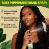 Loc Moisturizing Spray for Dull, Dry Locs – Daily Passion Fruit Hair and Scalp Moisturizer for Dreadlocks, Sisterlocks, Microlocks, Braids – Rose Water for Hair Loc Spray Moisturizing Refreshing(2PCS)
