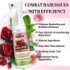 Rose Water for Hair Loc Spray Refreshing for Locs – Braid Oil for Soothes Moisturizes Dry & Itchy Scalp Braiding Scalp Oil for Twists – Loc Brush for Dreads Comfortable Massage Comb & Braid Bonnet(rose water spray-4pcs)