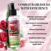 Rose Water for Hair Loc Spray Refreshing for Locs – Rose Water Scalp Moisturizer Hydrating Dreadlock Rosewater & Peppermint Spray – Oversize Loc Brush for Dreads Comfortable Massage Wide Tooth Comb