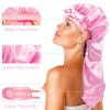 Strong Hold Extra Hold Braiding Gel & Edge Tamer – Tames Frizz, Smoothing Mousse for Twists, Locs, Braids, Cornrows (with Hair Oil, Hair Combs, Bonnet, and Clips)(strawberry-14pcs)