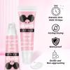 Wig Glue for Front Wigs Adhesive for Closure Wigs Extensions – Lace Melting Spray for Wigs Lace Front Hair Glue Tools with Remover Hair Wax Stick Edge Control Wig Cap Edge Comb Elastic Bnad Set(wig glue-0.5oz-4pcs)