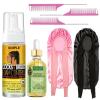 Braid Foam Control Mousse for Braids, Twist, Locs – No Flake, Moisturizing Mousse with Rosemary Oil for Hair Growth – Easy to Apply with Sleep Bonnets