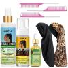Braid Rinse-Free No Water Shampoo for Locs, Twists, Weaves – Dreadlock Shampoo to Remove BuildUp, Odor, Itch & Flakes, No Residue, Chemical-Free