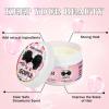 8.25 OZ Edge Control Wax for Women Strong Hold Non-greasy Edge Smoother, Edge Control for Back Hair Extreme Hold Pack, Hair Gel for All Hair Types, No Flaking, Extra Hold Water-based Edge Stay Gel Set(8.25oz edge control pink)