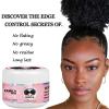 8.25 OZ Edge Control Wax for Women Strong Hold Non-greasy Edge Smoother, Edge Control for Back Hair Extreme Hold Pack, Hair Gel for All Hair Types, No Flaking, Extra Hold Water-based Edge Stay Gel Set(8.25oz edge control pink)