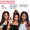 Braid Spray Rose Mint for Dreads, Dreadlocks, Locks – No-Water Braid Shampoo for Locs, Twists, Weaves – Rinse-Free Dreadlock Shampoo for Build-Up – Braid Oil for Soothes Moisturizes Dry & Itchy Scalp