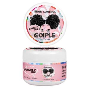 8.25 OZ Edge Control Wax for Women Strong Hold Non-greasy Edge Smoother, Edge Control for Back Hair Extreme Hold Pack, Hair Gel for All Hair Types, No Flaking, Extra Hold Water-based Edge Stay Gel Set(8.25oz edge control pink)