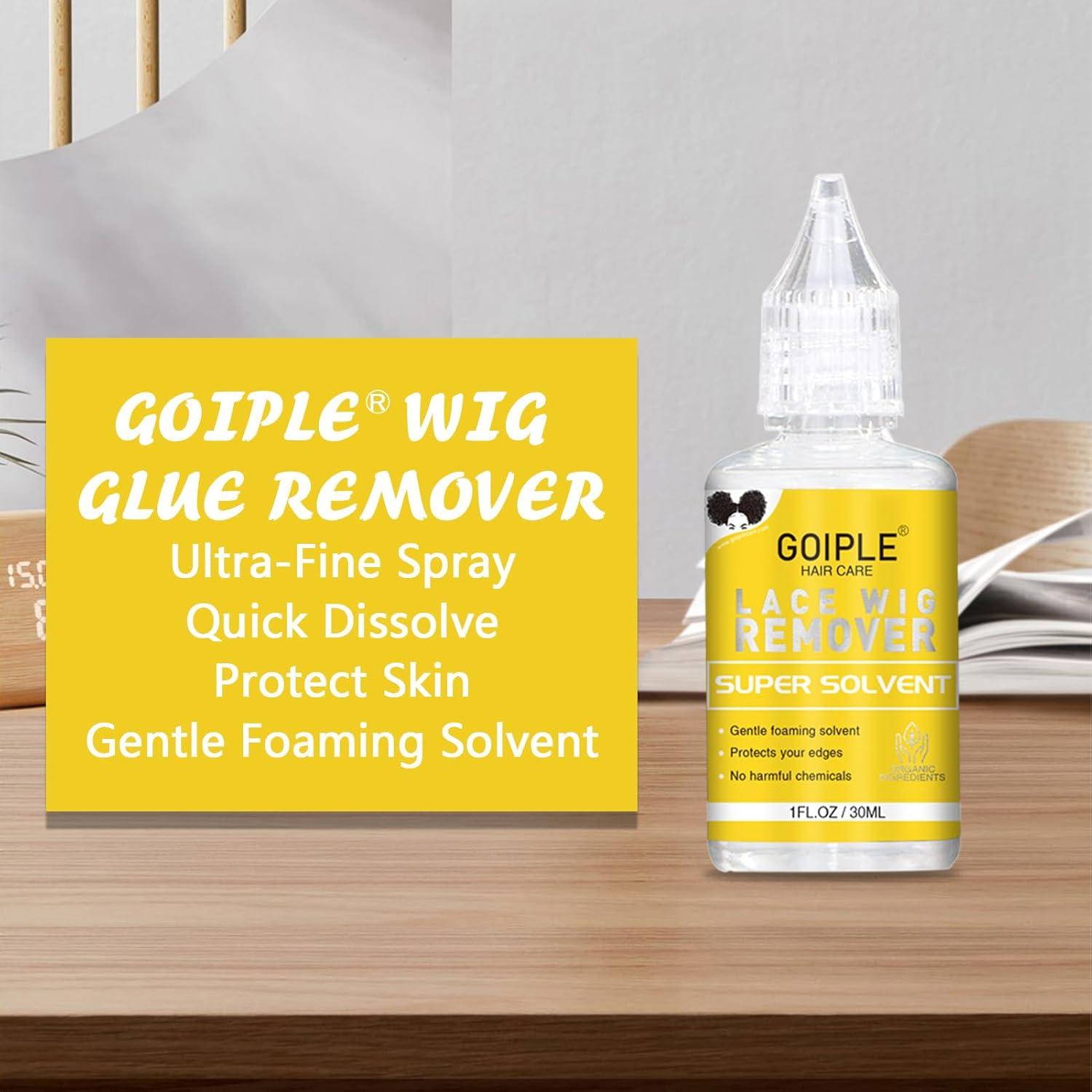 imageWig Glue for Lace Front Wigs Waterproof Lace Front Wig Adhesive amp Silicone Applicator for Wigs Strong Hold Transparent Lace Glue Edge Band for Hair Replacement Invisible Hair Bonding Adhesive4PCSlace glue11pcs