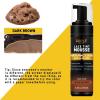 Lace Tint Melting Mousse for Women’s Hair Wigs, Toupees, and Hairpieces – 6.8 fl oz Natural Finishing Color Tool Set (Dark Brown)(Dark Brown-5pcs)