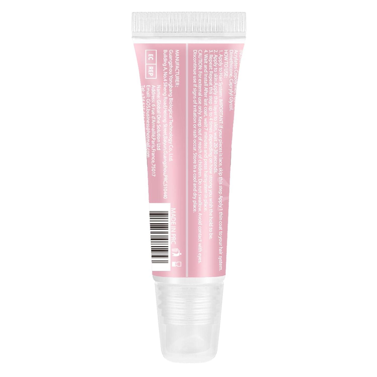 imageWig Glue for Lace Front Lace Wigs 05 OZ Waterproof Lace Front Wig Glue for Wigs Strong Hold Transparent Adhesive for Hair Replacement Invisible Hair Bonding Wig Adhesive 4PCSwig glue05oz4pcs