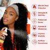 Goiple Wig Milk Spray Wig Spray for Synthetic Hair, Leave-In Conditioner for Hair Wigs, Conditioner ＆ Detangler 2 in 1 Moisturizer, Hydrates & Replenishes Synthetic Wigs Easy Combing (3.4 fl oz)(Rose)