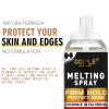 Lace Glue Kit Complete Set with Lace Tint Mousse, Lace Melting Spray Wig Glue for Women’s Wigs and Hairpieces – Wig Installation Kit & Tape in Extension Rmover & Cap (Dark Brown)(Light brown-16pcs)