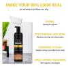 Lace Tint Melting Hair Mousse, 6.8 fl oz Lace Tint Mousse for Women Hair Wig Lace Wigs Toupees and Hairpieces Natural Finishing Lace Color, Lace Tint Mousse for Wigs Melts Lace Foam Tint(Light Brown)(Medium Brown)