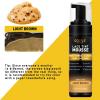 Lace Tint Melting Hair Mousse, 6.8 fl oz Lace Tint Mousse for Women Hair Wig Lace Wigs Toupees and Hairpieces Natural Finishing Lace Color, Lace Tint Mousse for Wigs Melts Lace Foam Tint(Light Brown)(Light Brown)
