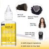 Wig Accessory Essentials Kit Lace Front Wig Glue & Remover, Wig Caps, Elastic Band, Hair Wax Stick, Edge Control, Edge Brush, Hair Shear Dermaplanning Razor Tool and Edge Scarf – 10PCS(Pink)