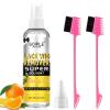 4 FL OZ Tape in Extension Remover Hair Glue Remover, Fast Acting Hair Extensions Remover Wig Adhsive Remover, Tape in Hair Extensions Adhesive Remover, Removes Hair Glue, Wig Tape & Edge Brush