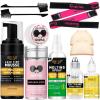 Lace Tint Melting Mousse for Women’s Toupees, Hairpieces and Wigs – Natural Finishing Color, Wig Glue and Tool Set (Light Brown)