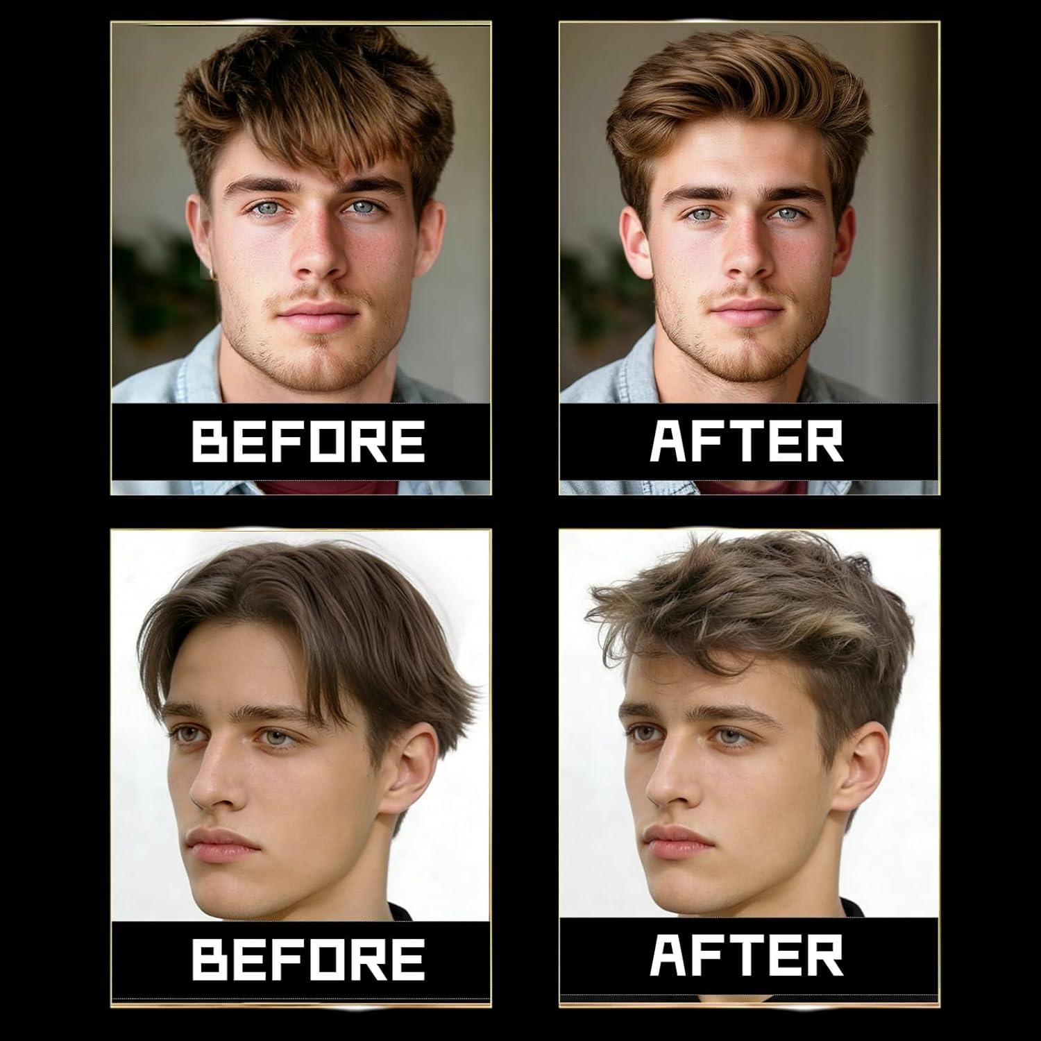 imageGoiple Mens Hair Styling Clay Firm Hold Matte Finish Hair Clay with Natural Ingredients Water Based Add Volume amp Texture Mens Hair Product Ideal for All Mens Hair Types 100g 35oz
