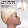 Goiple 8 Pieces Nylon Wig Caps – Lace Front Wig Cap Set with Light Brown Nude Skin Tone Stocking Cap for Women & Men(Wig Cap-light brown 8pcs)