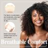 Goiple 8 Pieces Nylon Wig Caps – Lace Front Wig Cap Set with Light Brown Nude Skin Tone Stocking Cap for Women & Men(Wig Cap-light brown 8pcs)