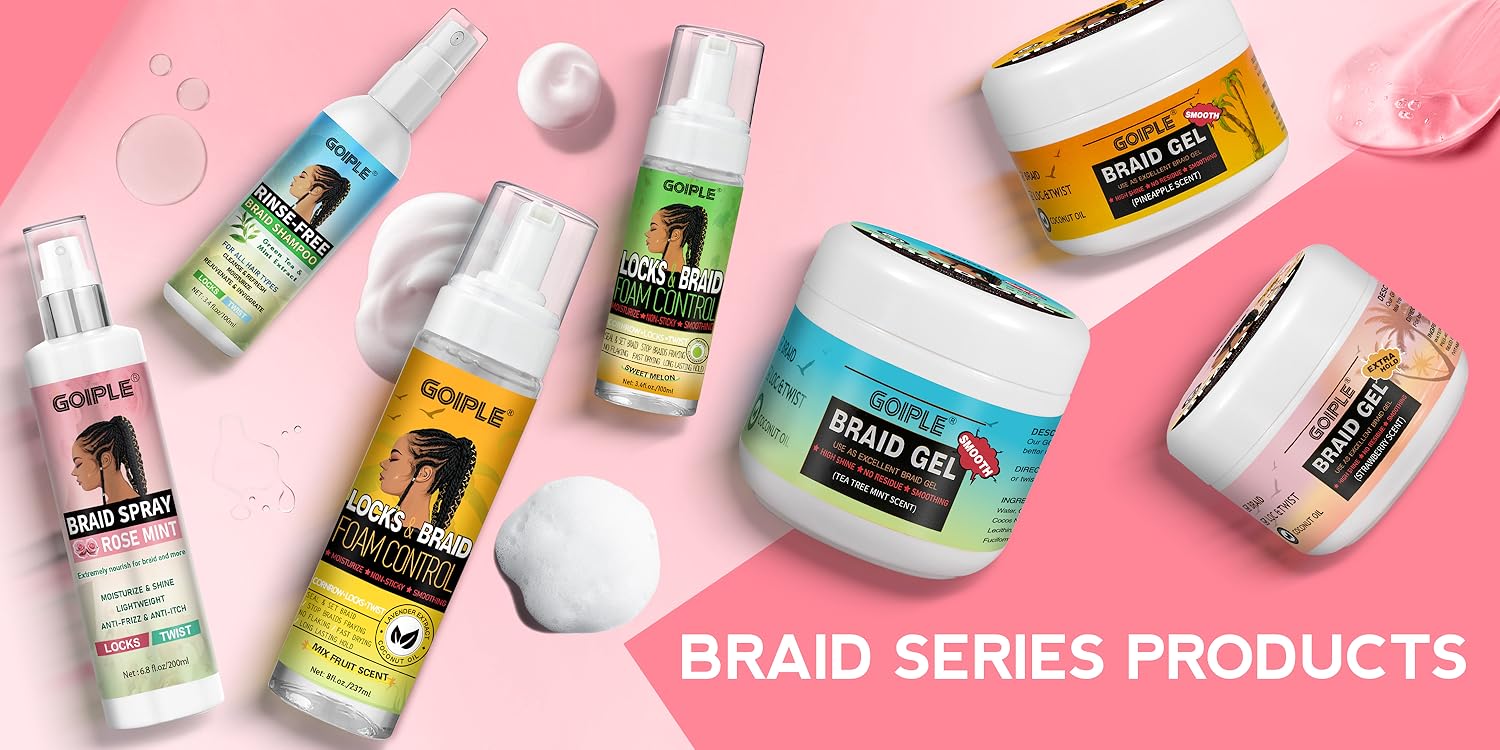 Goiple Beauty : Professional Braid & Edge Control Products