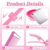 Strong Hold Smoothing Braiding Gel for Twists, Locs, Edges, Cornrows – With Hair Braiding Tools: Magnetic Pin Wristband, Comb – No Flake, High Shine