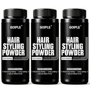 Goiple Texture Powder Hair Styling Powder for Men | 1.05oz Natural Look Styling for Men Volumizing & Texturizing Hair Powder Flexible Hold Easy to Apply Texture with No Oil/Greasy/Residue (3 PCS)