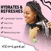 Rose Water for Hair Moisturizing Refreshing Spray for Locs – Rose Water and Peppermint Hair Scalp Moisturizer Hydrating Dreadlock Spray to Nourish Prevents Dry Natural Loc Care and Maintenance 250ML